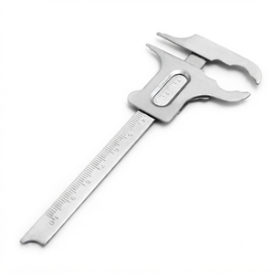 Calibrador Dental Optitech Healthcare Boley QR-7409 de Acero Inoxidable Plateado, Herramienta de Medición Manual, Instrumento Quirúrgico de Primera Clase - Product Image 2