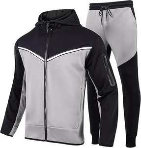 Ensemble de survêtement athlétique pour hommes, tenue de sport décontractée pour la course, la gym, l'entraînement et les activités de plein air - Product Image 4