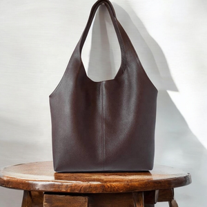 Customized Luxury Fashionable Genuine <b>Leather</b> Hobo <b>Handbag</b> for Women Lady Hobos Bag Manufactured <b>Handbags</b> - Product Image 1