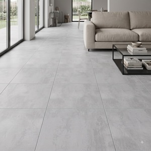 Carreaux de sol et de mur en porcelaine mate 600x600 mm, texture solide, antidérapants, aspect céramique haut de gamme, design moderne pour usage intérieur/extérieur - Product Image 5