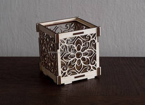 Designer Resin Epoxy <b>Tea</b> Light Holder with Gold Foil Embedded Perfect for Modern Homes, Hotels, and Luxury Gifting - Product Image 6