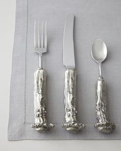 Antique Style Plated Cutlery <b>Set</b> Ornate Handle <b>Flatware</b> <b>Set</b> Premium Spoon Fork Knife <b>Set</b> - Product Image 3