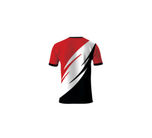 เสื้อยืดเจอร์ซีย์พิมพ์ลายด้านหน้าแบบซับลิเมชั่น ออกแบบเองได้ พิมพ์ความละเอียดสูง ระบายอากาศได้ดี แขนสั้น เหมาะสำหรับใส่หน้าร้อน เล่นกีฬา หรือใส่ลำลอง - Product Image 3