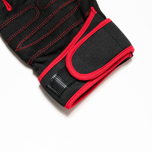 Professional Weightlifting <b>Gloves</b> with Long Wrist Support – Custom Logo Anti-Slip Gym <b>Gloves</b> – Breathable Microfiber Half Finger - Product Image 6