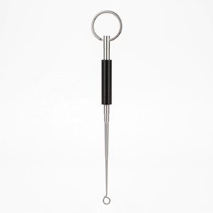 Outil de déhameçage de hameçons de pêche en acier inoxydable avec poignée en anneau, outil de pêche réutilisable - Product Image 2