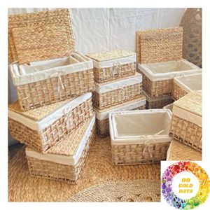 Fabricant de paniers en jacinthe d'eau tressés à la main pour les importateurs d'articles ménagers, les acheteurs de l'hôtellerie et les marchés de détail internationaux - Product Image 3