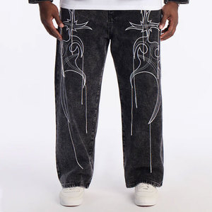Servicio OEM, Pantalones Vaqueros de Hombre a la Moda, Corte Holgado, Nuevo Estilo, Impermeables, Transpirables, para Uso en Exteriores, en Venta - Product Image 4