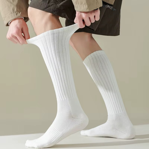 Premium Everyday Knit Crew <b>Socks</b> <b>Soft</b> Touch Fabric Comfortable Stretch Fit Daily Wear Clothing Accessory Essential Product - Product Image 2