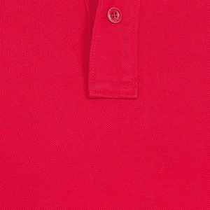เสื้อโปโลผู้ชายแขนสั้นผ้าคอตตอนปิเก้สีตัดต่อ ดีไซน์กระดุม สไตล์ลำลอง ทรงปกติ ระบายอากาศได้ดี - Product Image 5