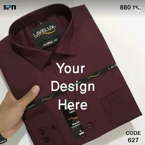 Low Price Business Work Office Casual Shirts Cheap Long Sleeve Casual Custom Logo Social Formal Dress Shirts From Supplier
