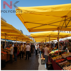 Cubierta Impermeable Económica para Puesto de Mercado, Lona Ligera para Exteriores, Cubierta para Puesto Temporal, Uso para Pequeños Negocios - Product Image 3