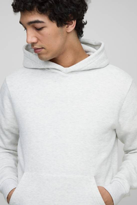 Sudadera con Capucha de Forro Polar Grueso y Pesado para Hombre, Estilo Vintage Lavado, de Algodón, Desgastada, Retro, Lavada al Ácido, Resistente al Viento y Ecológica - Product Image 6