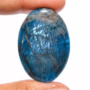 Apatita neón natural multiforma, cabujón de apatita azul, piedra preciosa para la fabricación de joyas, piedra suelta al por mayor - Product Image 4