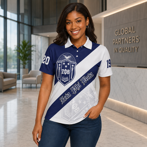 เสื้อยืด Zeta Phi Beta Sorority แบบสั่งทำพิเศษ พิมพ์ลายสกรีน สำหรับทุกเพศ เสื้อผ้าพี่น้องสมาคมกรีก ขายส่ง ชุดยูนิฟอร์มพี่น้องสมาคมกรีก - Product Image 5