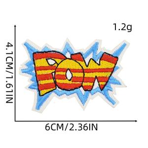 Custom Embroidery Patch Factory Supply Merrow Edge Fabric Badge for Caps <b>Jackets</b> Bags Garments Wholesale Iron On Sew On Applique - Product Image 2