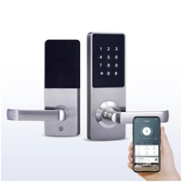 Nouvelle conception de serrure de porte électronique intelligente sans clé RFID pour chambre d'hôtel, étanche, avec système de sécurité