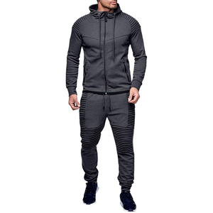 Ensemble de vêtements de sport pour hommes, veste de performance et pantalon de jogging ajusté assorti pour la salle de sport, la course à pied et les activités de plein air - Product Image 6