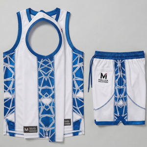 Uniforme de Baloncesto Sublimado Resistente, Conjunto de Camiseta y Pantalones Cortos con Identidad de Equipo Personalizada, Ropa de Baloncesto con Gestión de la Humedad - Product Image 5