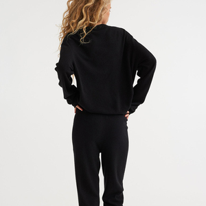 Pantalon de jogging sport respirant pour femme Power Fist, 100 % coton, color block, vente en gros fabricant - Product Image 5