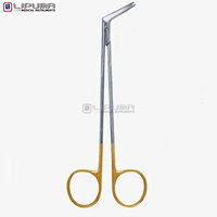 Ciseaux thoraciques manuels DeBakey de haute qualité pour l'accès aux vaisseaux / Instruments chirurgicaux standard pour la dissection tissulaire vasculaire thoracique - MOL