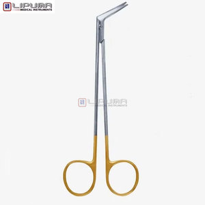 Ciseaux thoraciques manuels DeBakey de haute qualité pour l'accès aux vaisseaux / Instruments chirurgicaux standard pour la dissection tissulaire vasculaire thoracique - MOL - Product Image 3