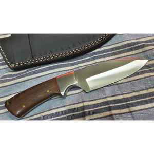 Nuevos cuchillos de caza de estilo personalizado con hoja fija de acero para cortar madera y carne, herramienta lista para usar en el campo. - Product Image 5