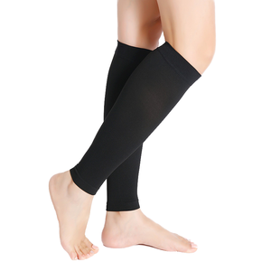 Custom Logo Sport Leg Sleeve Knitted Calf <b>Compression</b> Sleeves for Summer Varicose Veins Relief Shin Splints & Leg Cramp Support - Product Image 4