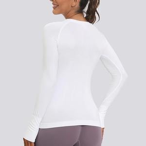 Langbros Leather Industry Sweat-shirt pour femme, hiver, imprimé, style hip-hop, col rond, anti-transpiration, respirant, séchage rapide, manches longues, coupe ajustée - Product Image 6