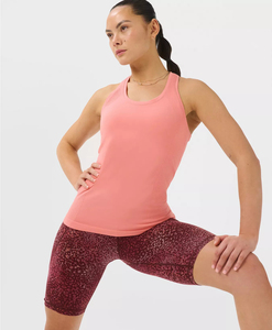 Camiseta interior elástica de cintura alta para mujer, sin mangas, ajustada, top corto personalizable para chica - Product Image 2