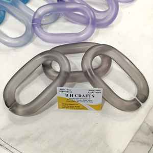 Cadena de Resina Epoxi Transparente Grande y Colorida, Decoración de Pared para Proyectos Personalizados, Todos los Colores Disponibles - Product Image 5