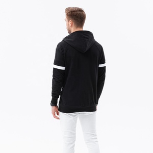 Fabricante pakistaní, venta al por mayor, sudaderas con cremallera de gran tamaño, ropa de calle para hombre, Sudadera con capucha de manga larga holgada de lana personalizada para hombre - Product Image 5