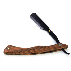 Professional Stainless Steel Double Edge Straight <b>Razor</b> Barber Shop Shaving Tool for <b>Men</b> Custom Logo OEM Supplier - Product Image 1
