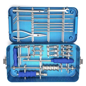 Juego de Instrumentos Quirúrgicos Manuales de Acero Inoxidable de Alta Calidad para Procedimientos Ortopédicos y Traumatológicos, Fragmentos Pequeños de 3.5-4.0mm - Product Image 6