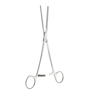 คีมหนีบหลอดเลือดแบบตรง Glover Coarctation Forceps ขนาด 8 3/4 นิ้ว ปากคีม 6 ซม. สำหรับศัลยกรรมหัวใจและหลอดเลือด ทำจากสแตนเลส - Product Image 3