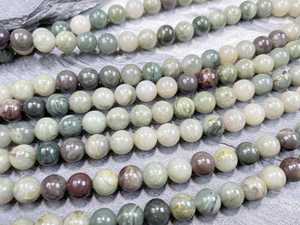 Natural Green Rabbit Hair Quartz Beads Smooth Round Gemstone Crystal 4mm 6mm 8mm 10mm Jewelry Making <b>Bracelet</b> DIY - Product Image 6