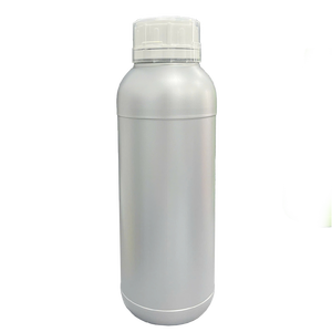 Botellas de Plástico Cilíndricas de 1000 ml con Efecto Metálico, Color Metálico, Vietnam HDPE/COEX, con Tapa de Rosca de 50 mm - Product Image 4