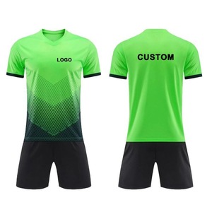 Maillot de football original en gros 2026 – Kit de football personnalisé avec impression numérique, short respirant 100 % polyester à séchage rapide - Product Image 2