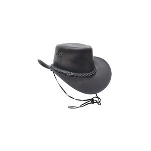 Nouveau Chapeau de Cowboy Unisexe en Cuir Véritable 100% Personnalisable à Large Bord Réglable – Collection 2025 – Vente en Gros - Product Image 3