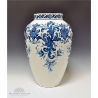 Vase en métal émaillé Minakari persan fait main, vase floral de luxe en cuivre Meenakari pour la décoration intérieure et les idées de cadeaux de mariage