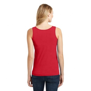 Breathable Quick Dry Gym Women's Tank <b>Tops</b> with Custom Design and Logo Plus Size 100% Cotton Fleece Eco-Friendly - Product Image 2