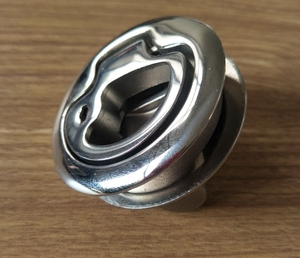 Maniglia a compressione a incasso per <span class=keywords><strong>portello</strong></span> di coperta di yacht marino in acciaio inox 316, con chiusura a torsione, per fusione di precisione, accessorio hardware - Product Image 4