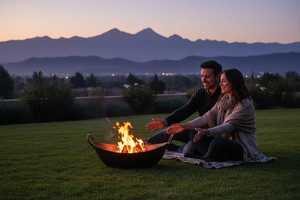 Modern Steel Smokeless <b>Fire</b> Pit Bowl for <b>Outdoor</b> Garden Use Eco-Friendly Freestanding Design with Competitive Pricing - Product Image 2