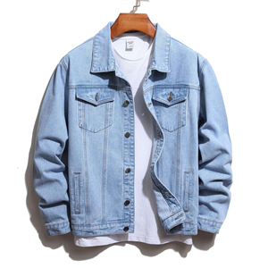 Veste en jean décontractée Y2K pour homme, style rétro hip-hop, coupe oversize, noire délavée, pour l'automne et l'hiver, style streetwear - Product Image 4