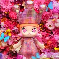 POPMART MEGA ROYAL MOLLY 400% MIKA NINAGAWA PVC Figurine d'action d'anime authentique, décoration de collection à domicile, boîte mystère surprise