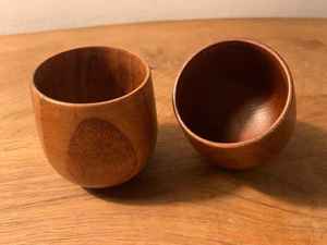 Wooden Coffee Cup Acacia Wood <b>Tea</b> <b>Mug</b> Eco Friendly Handmade Drinkware cup - Product Image 3
