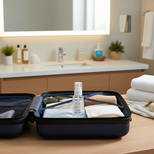 Flacone spray da 50 ml in plastica trasparente per viaggi e uso quotidiano - Product Image 2