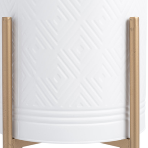 Soporte de Metal Resistente para Macetas, Acabado Pulido Moderno, Fácil de Montar, Resistente al Óxido, Estructura Ligera para Interiores/Exteriores - Product Image 4