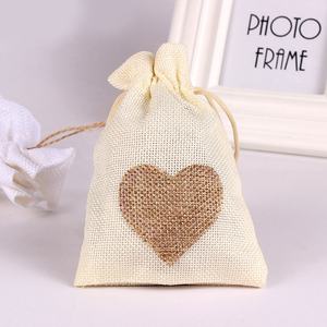 <b>Small</b> Jute Jewelry Pouch Bulk Supplier for Eco Friendly <b>Packaging</b> and Storage - Product Image 4