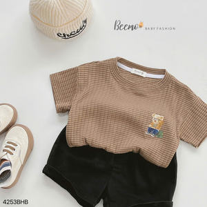 Conjuntos de Ropa para Niños al por Mayor, Conjuntos de Ropa para Bebés Niños, Ropa Casual de Verano para Niños, Conjuntos con Cierre de Pullover, Ropa para Niños Pequeños - Product Image 4