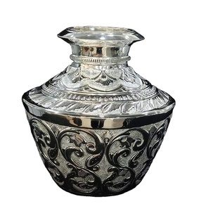 Kalash en aluminium de haute qualité pour les rituels de puja, les cultes au temple, les occasions festives et les cérémonies religieuses, décoration de la maison - Product Image 5
